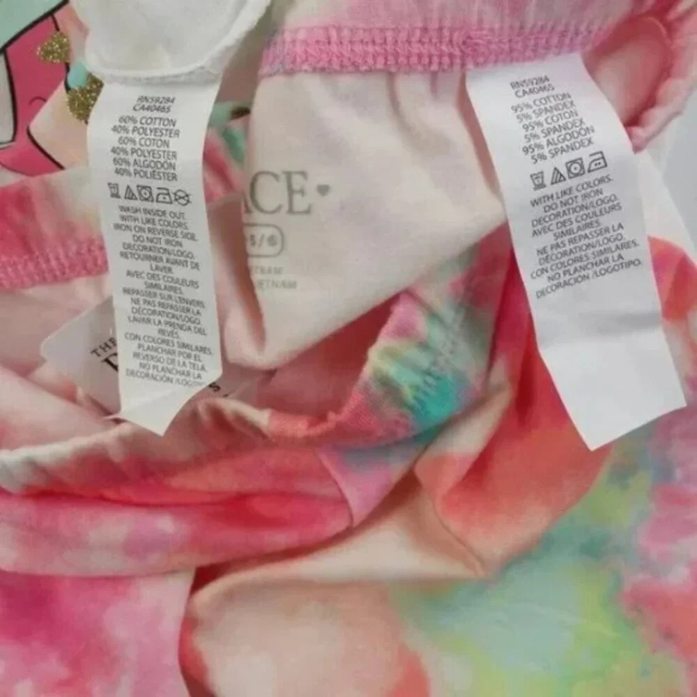 The Children'e Place Unicron Tank Tops & Tie Dye Short Bundle Size S